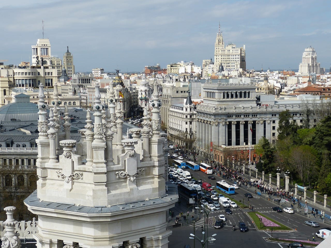 Un vehículo puede ser muy útil para desplazarse por Madrid con rapidez
