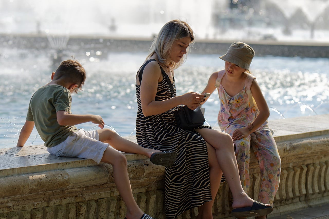 Una de las posibilidades de viajar y alojarse en Madrid es que se haga en familia
