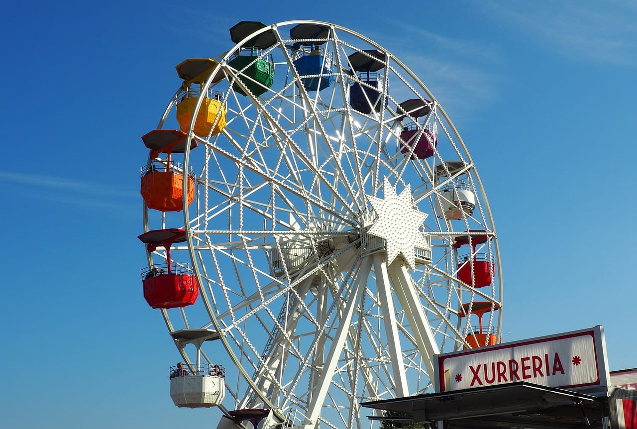 El Tibidabo y otros parques de atracciones en Barcelona